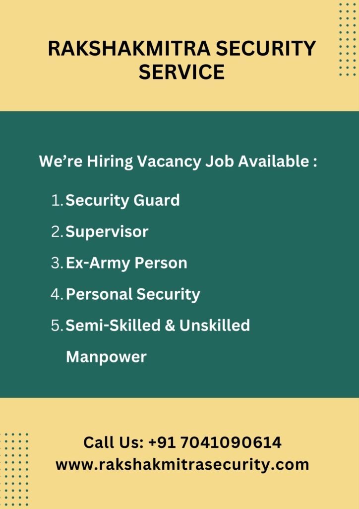 Career with Rakshakmitra Security